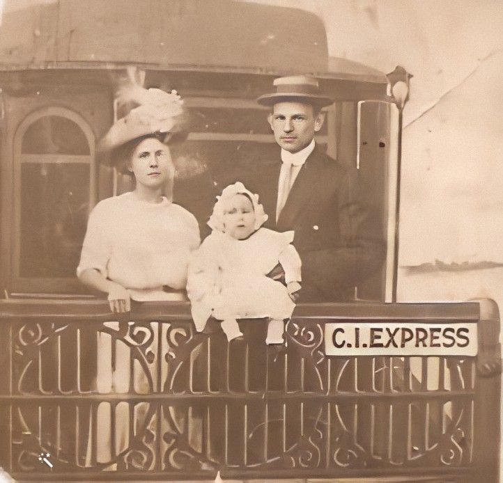 Amelia, John and Jack Kazalski
