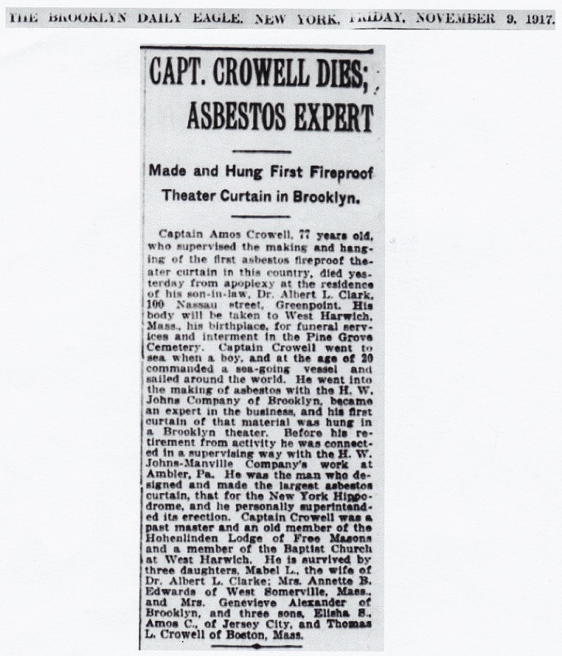 Amos Crowell Obituary