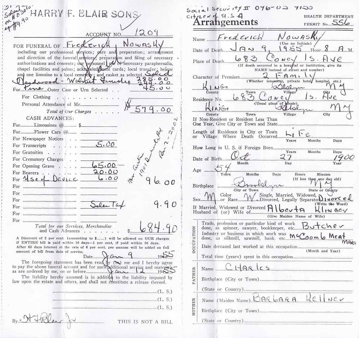 Frederick Nowasky's Funeral Record></a>
</center>
</p>
<hr>
<br>
<center>
<FORM><INPUT style=