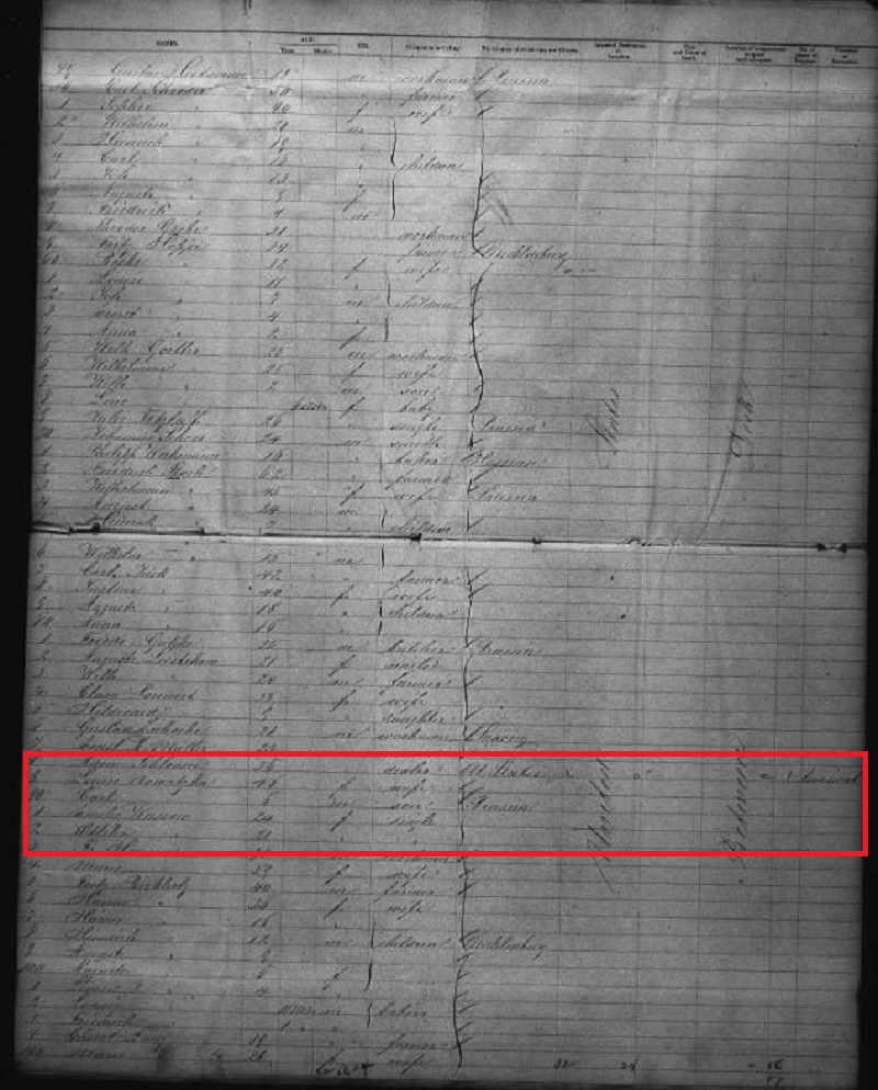 Louise Pubanz Nowasky Immigration