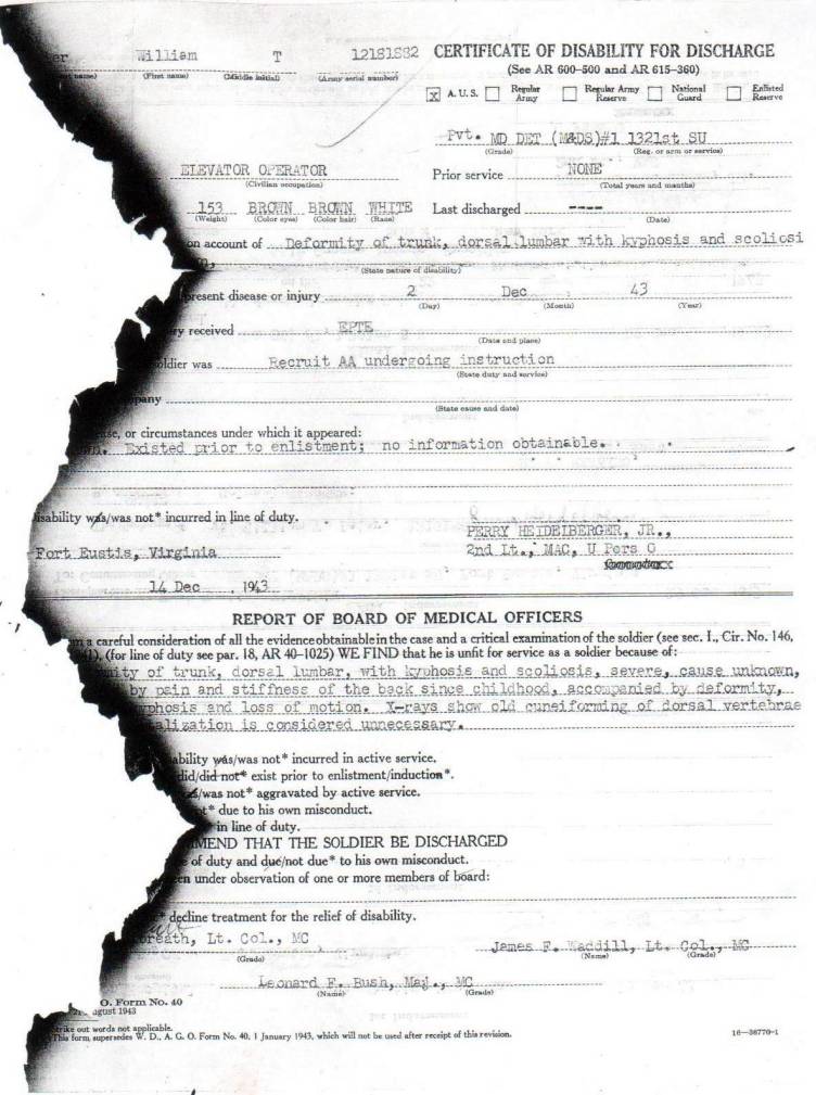 William Thomas Leier's Military Records (Reconstruction)